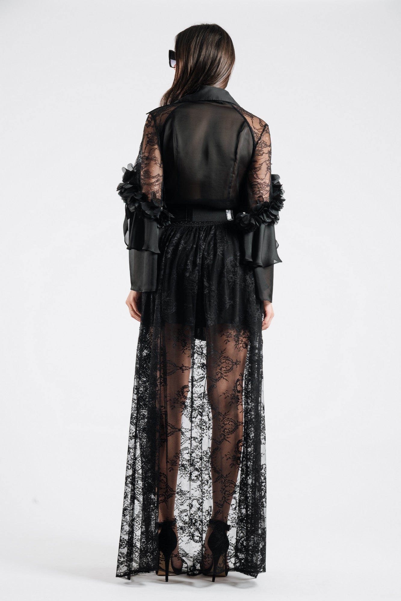 Shirt With Ruffles