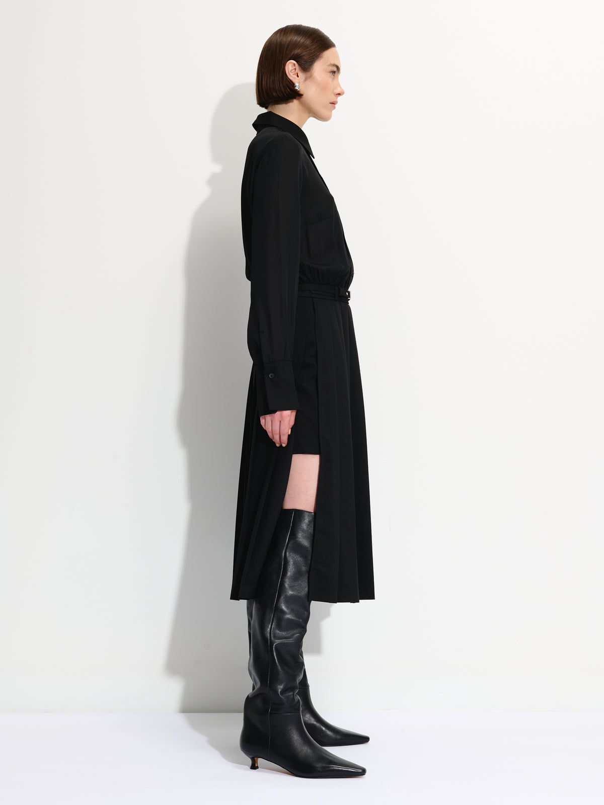 Belted Shirtdress - Maska