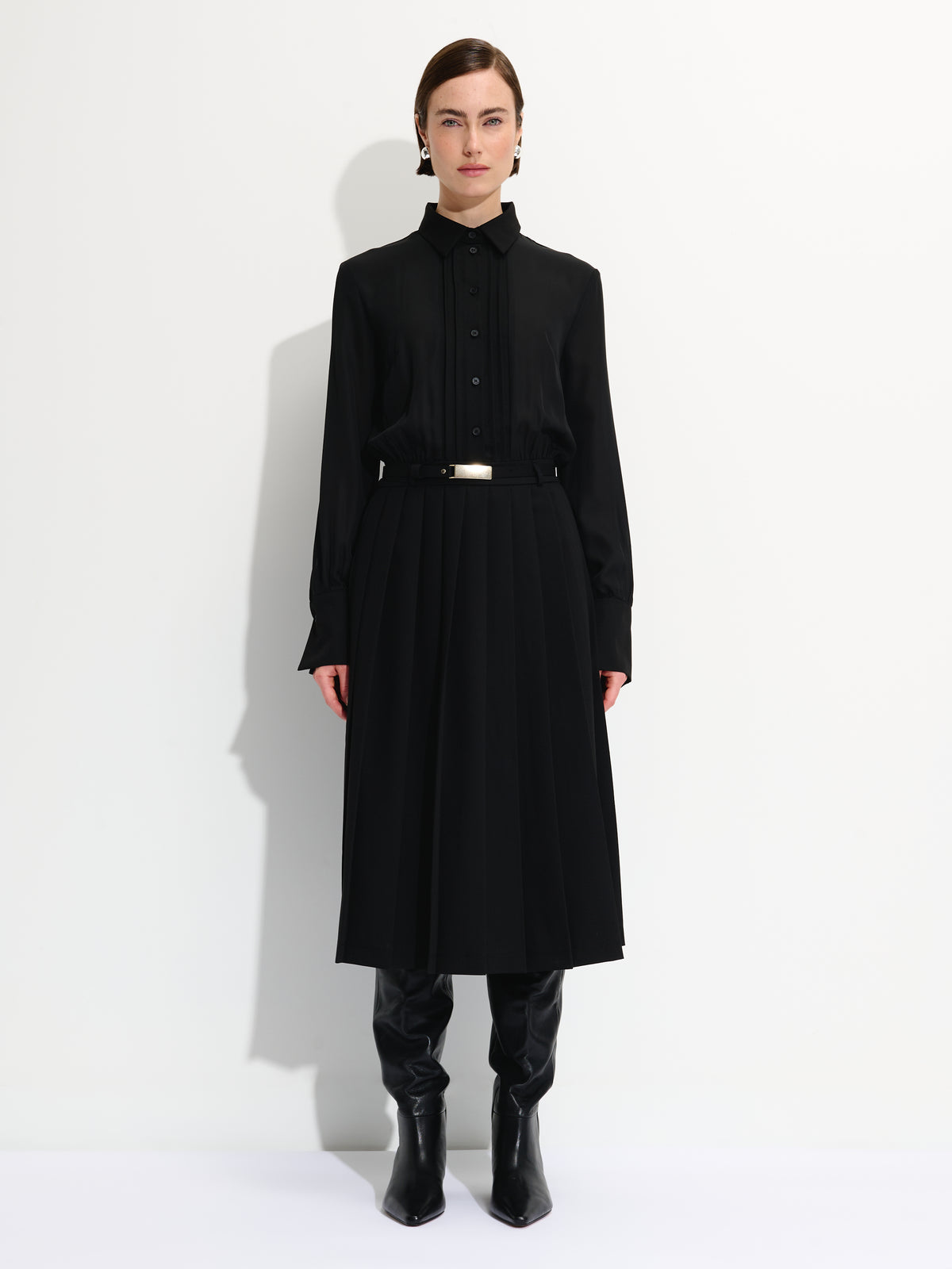 Belted Shirtdress - Maska