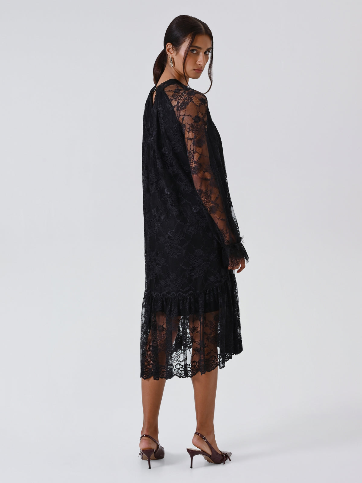 Black Lace Dress - Maska