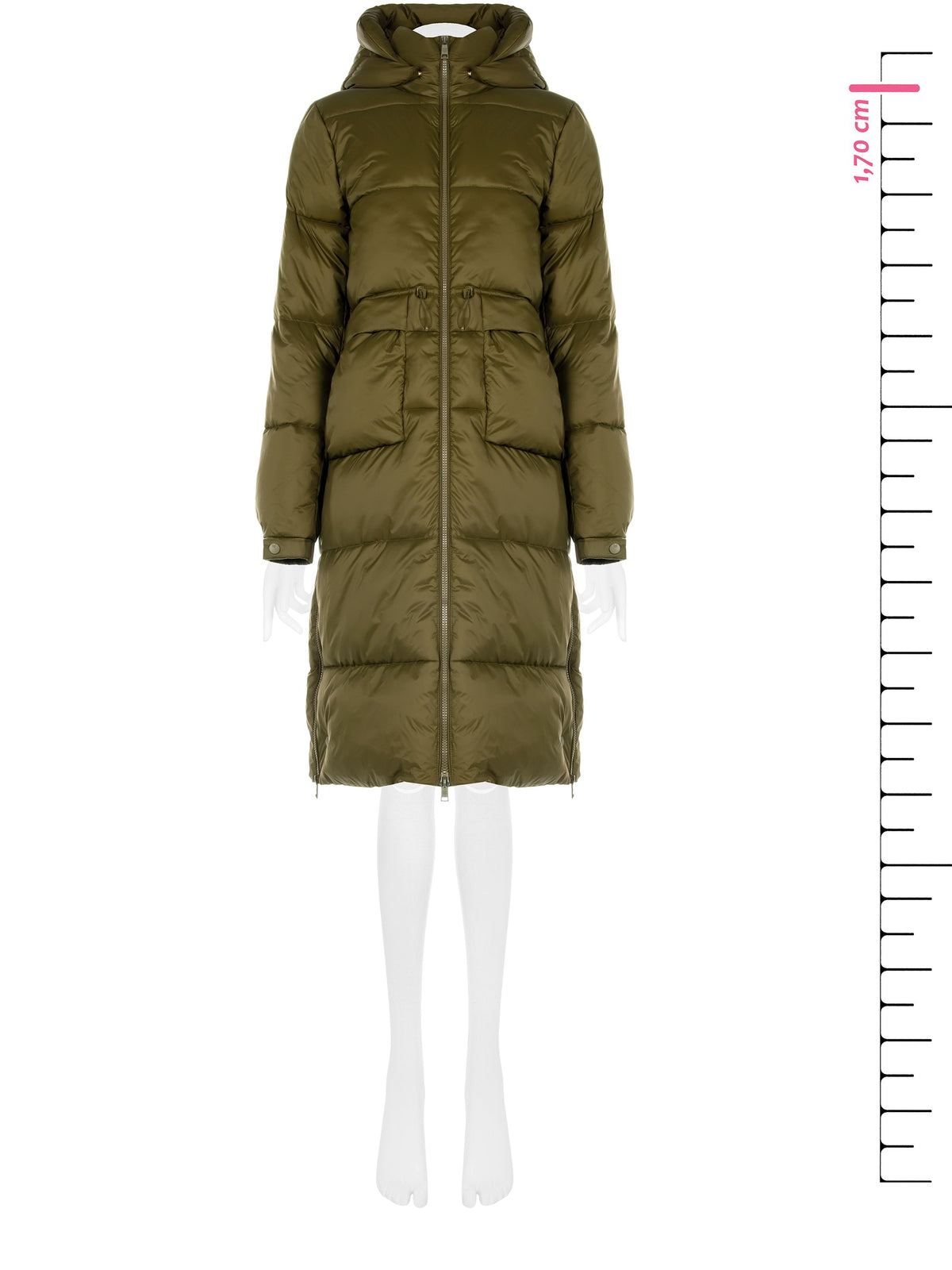 Cinched Long Puffer - Maska