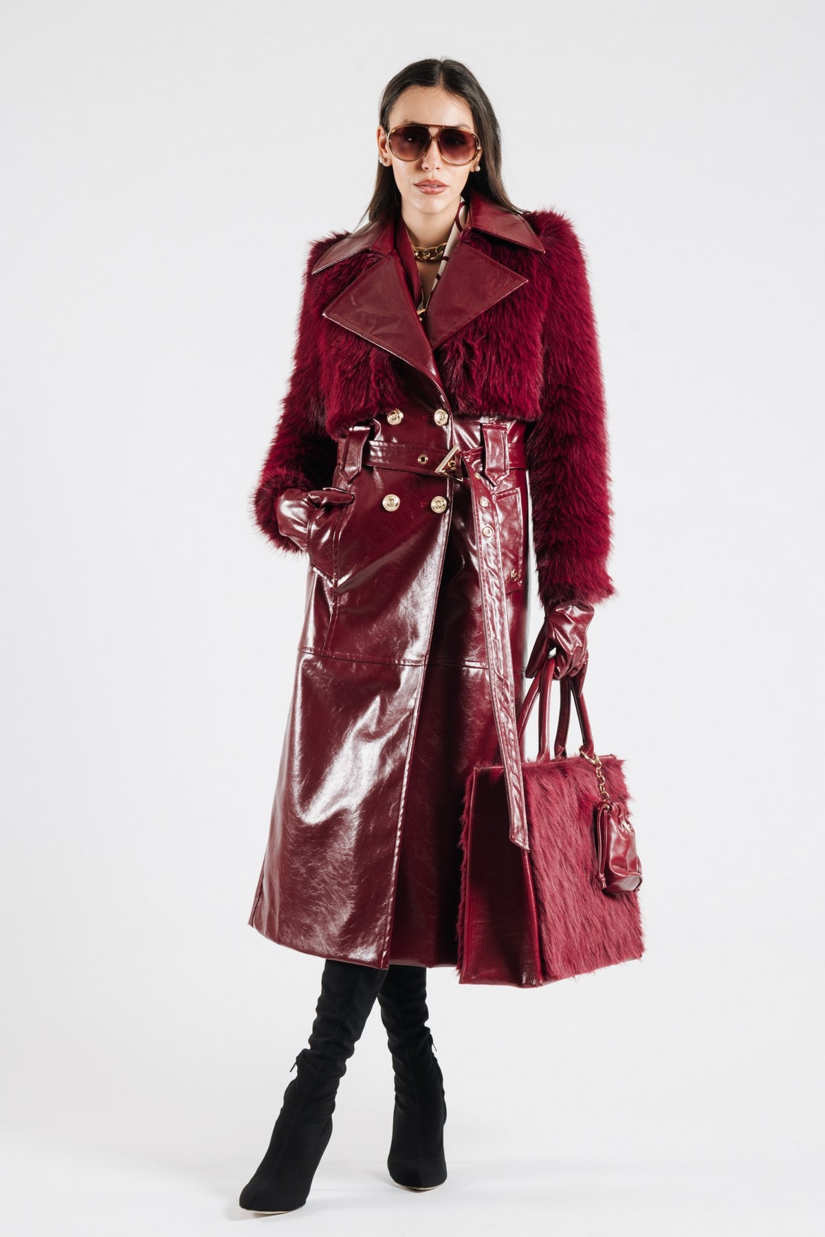 Coat With Fur - Maska
