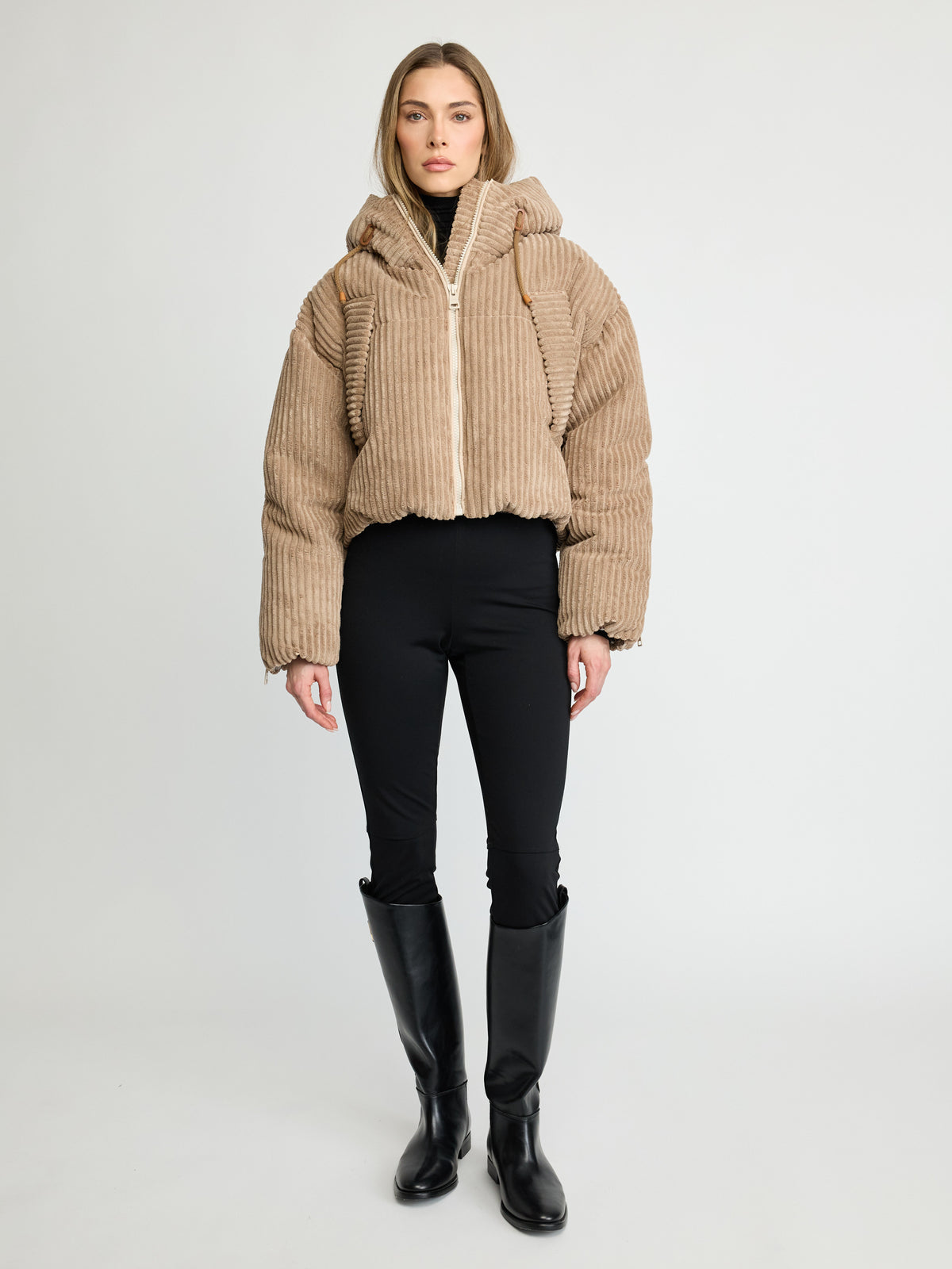 Corduroy Puffer Jacket - Maska
