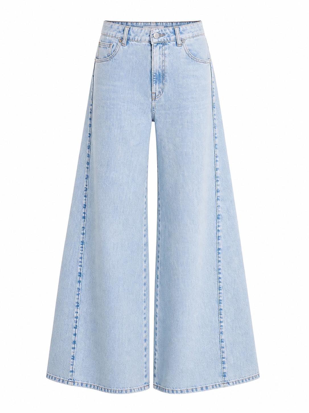 Light Wash Wide Leg Jeans
