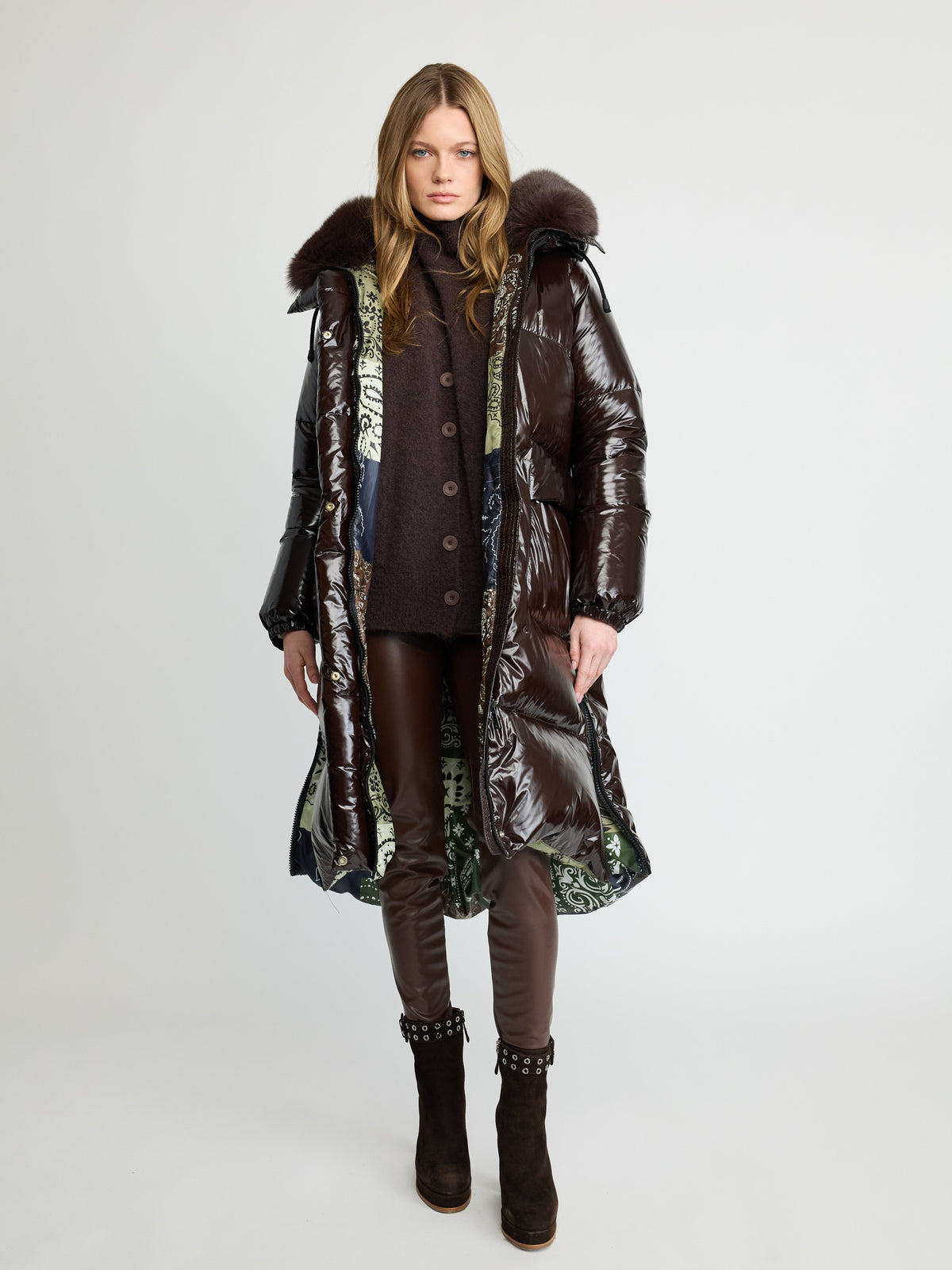 Glossy Maxi Puffer - Maska