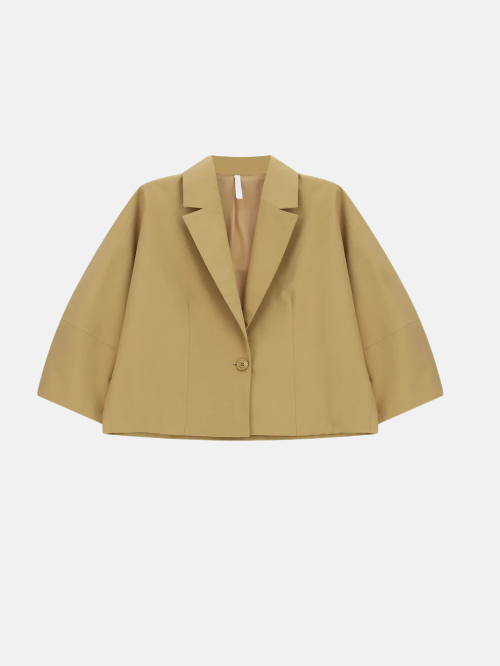 Cropped Short-Sleeve Blazer