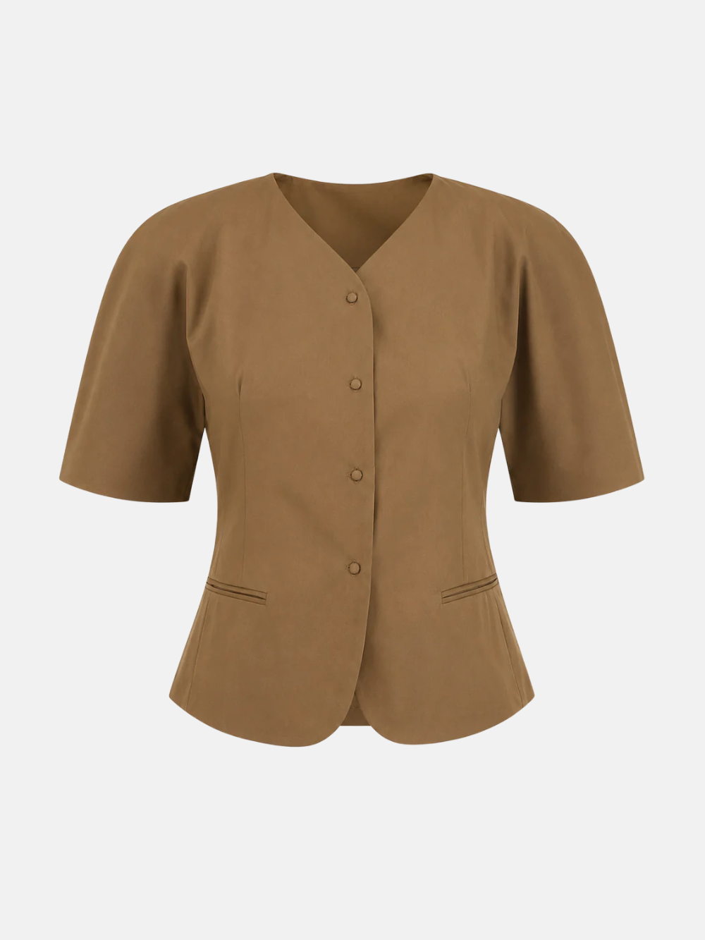 Tailored Short-Sleeve Jacket