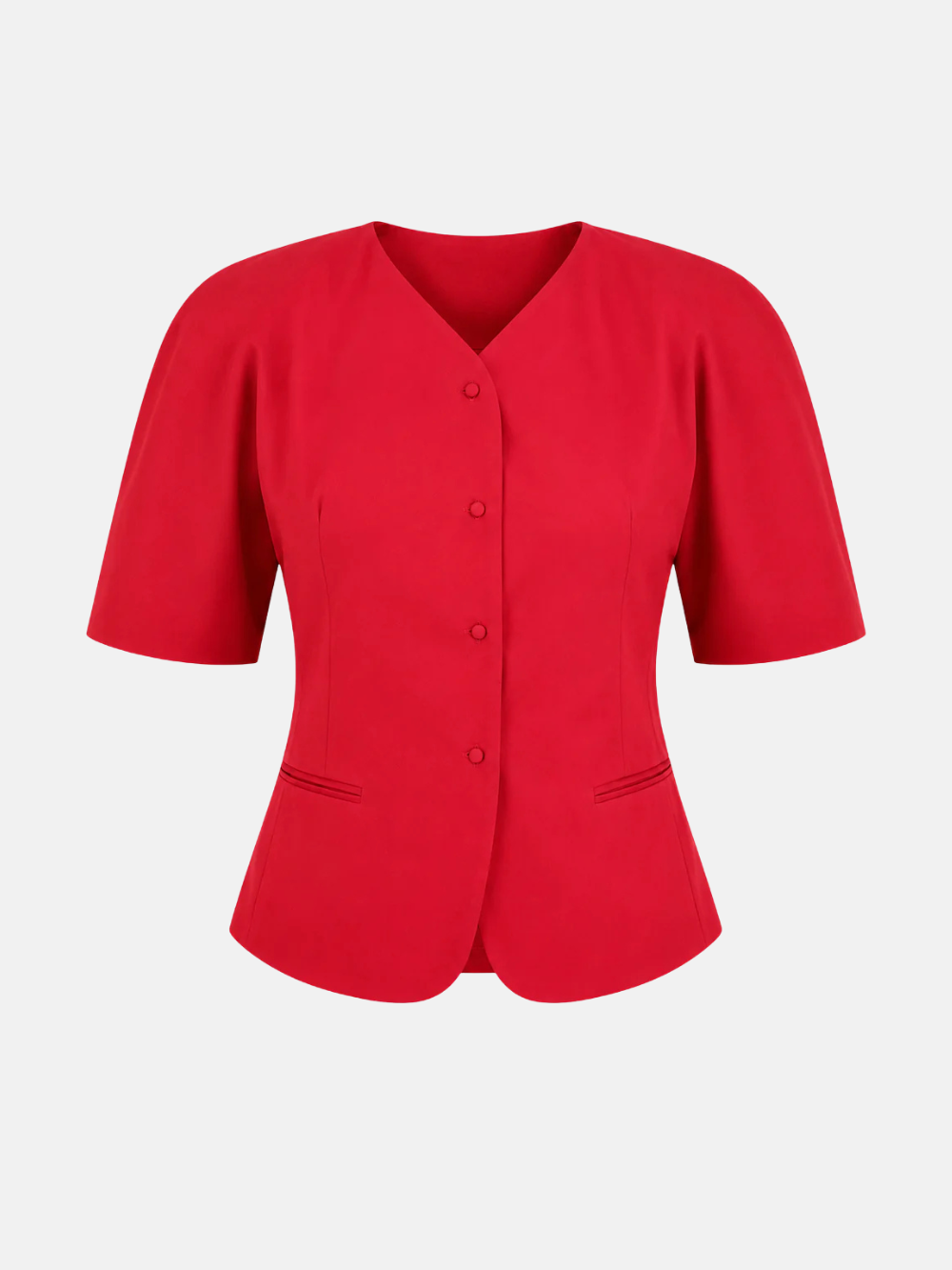 Tailored Short-Sleeve Jacket