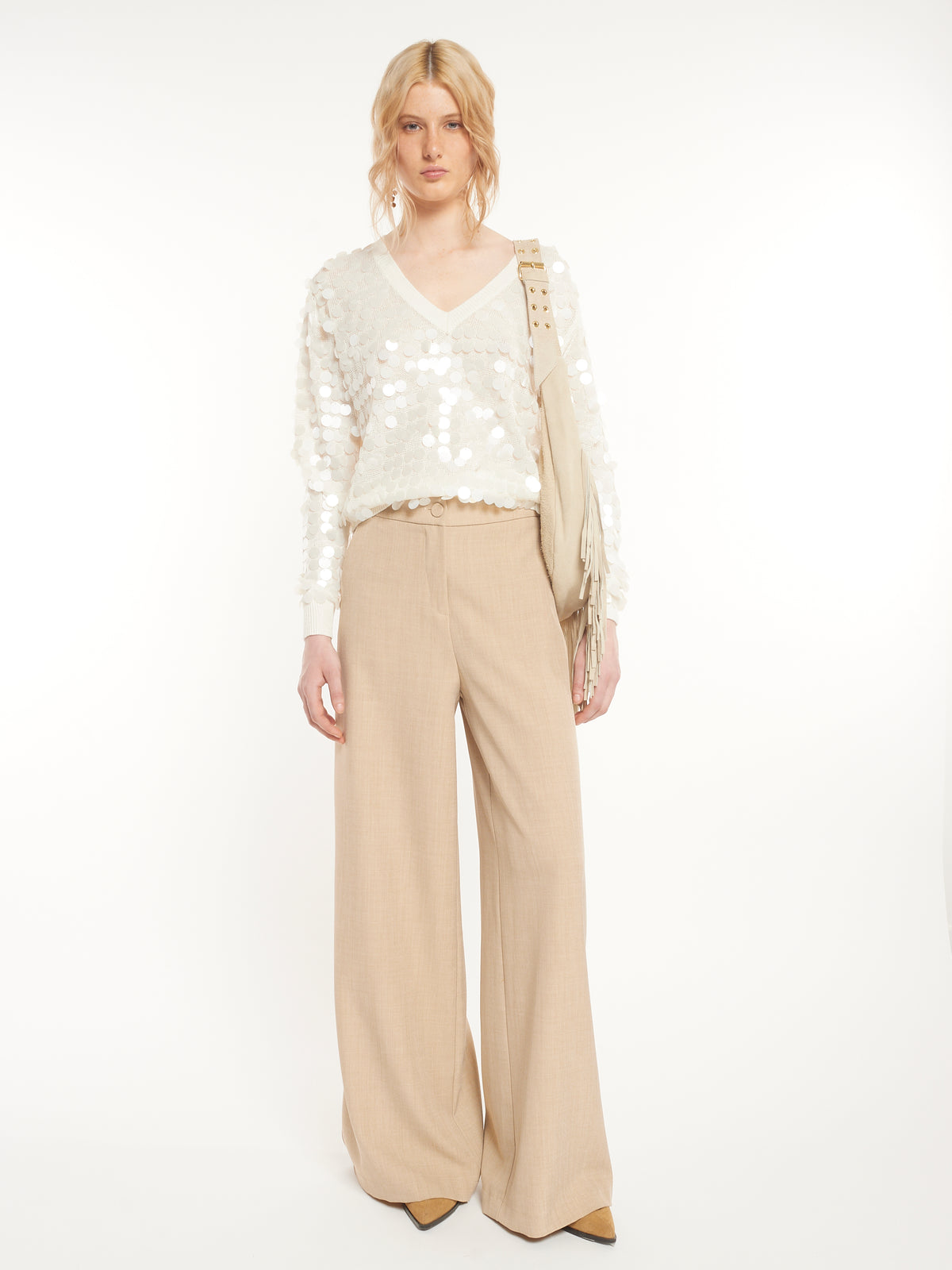 High-Waist Trousers - Maska