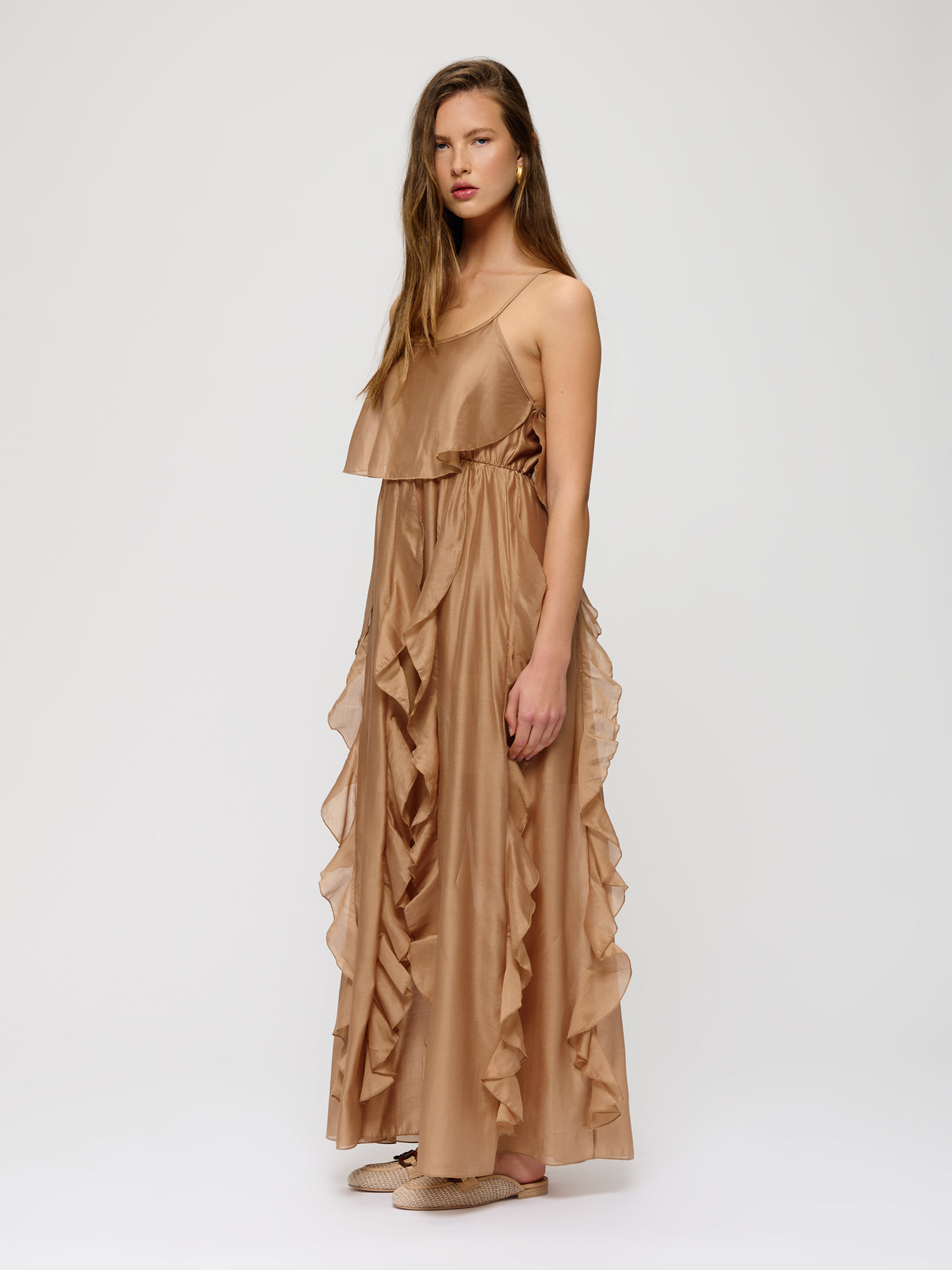 Ruffle Maxi Dress