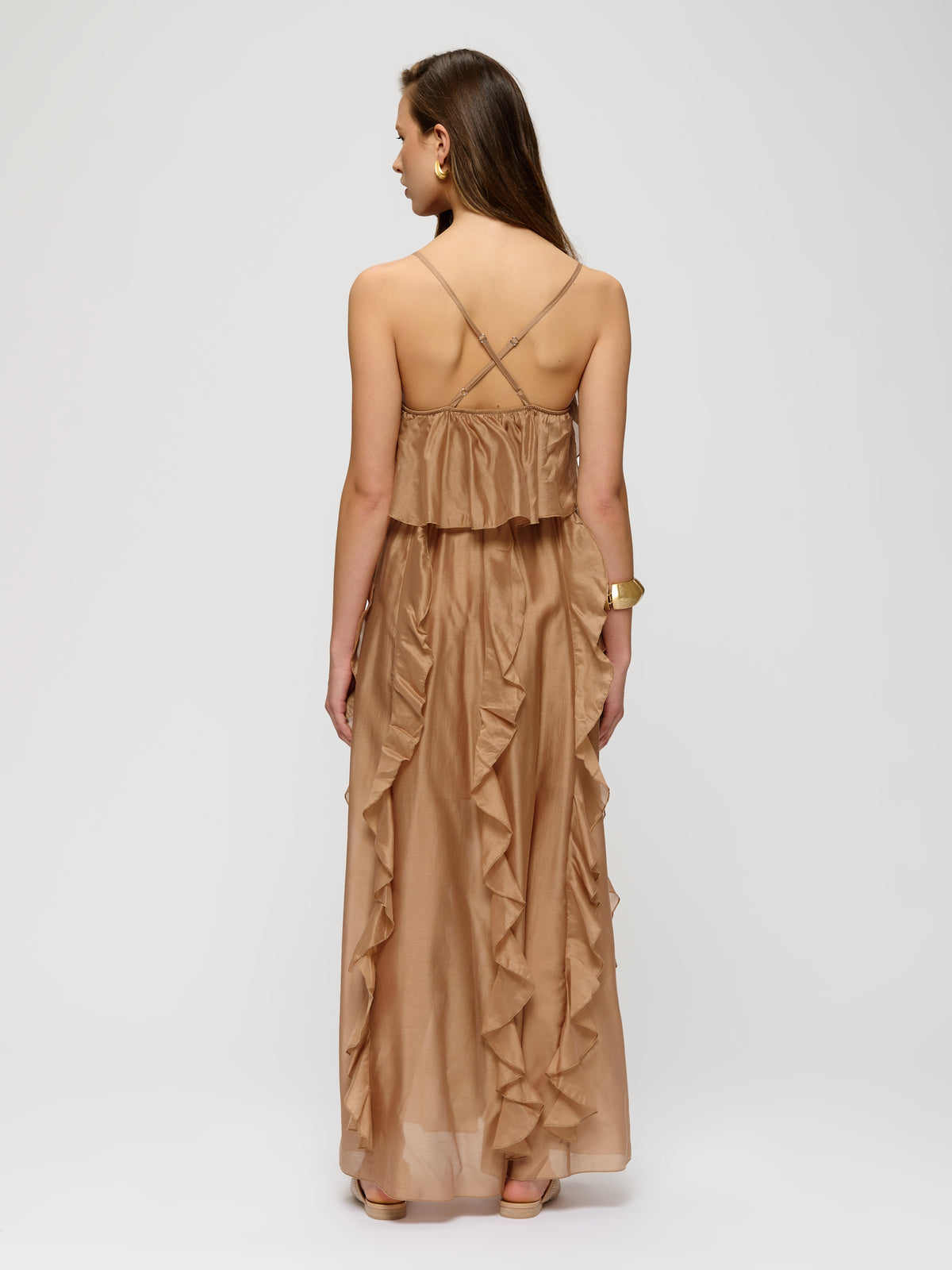 Ruffle Maxi Dress