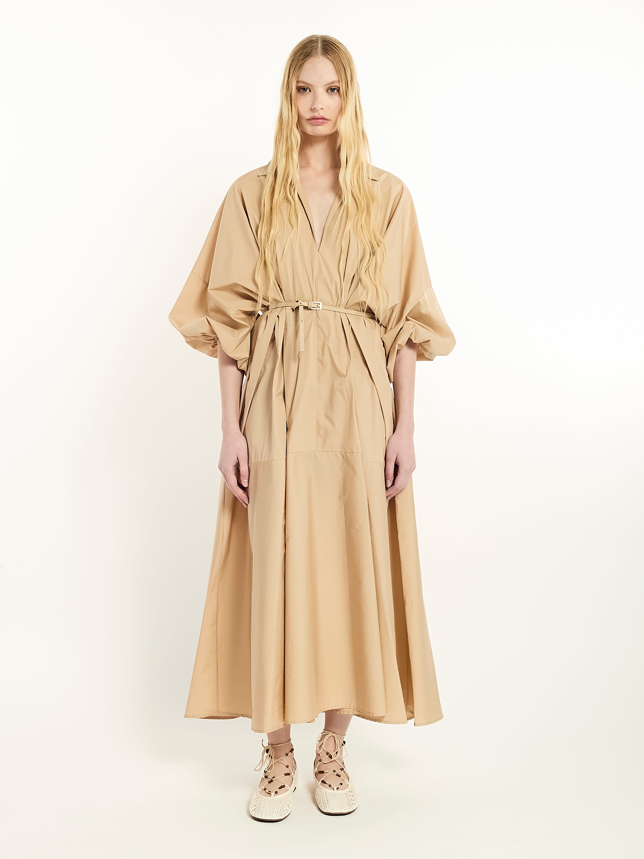 Long Belted Dress