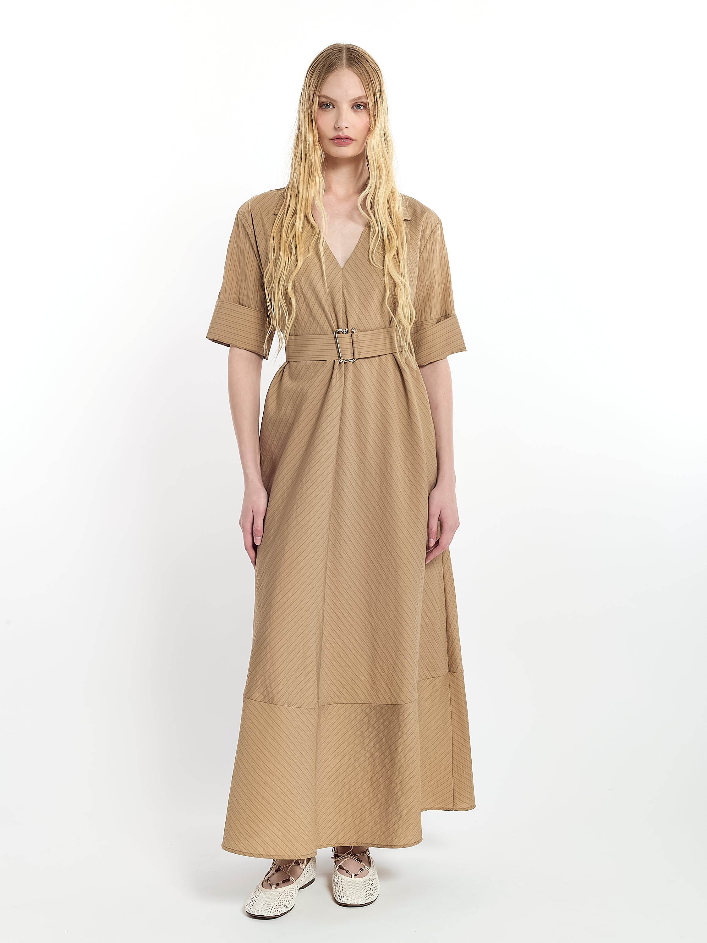 Long Striped Dress