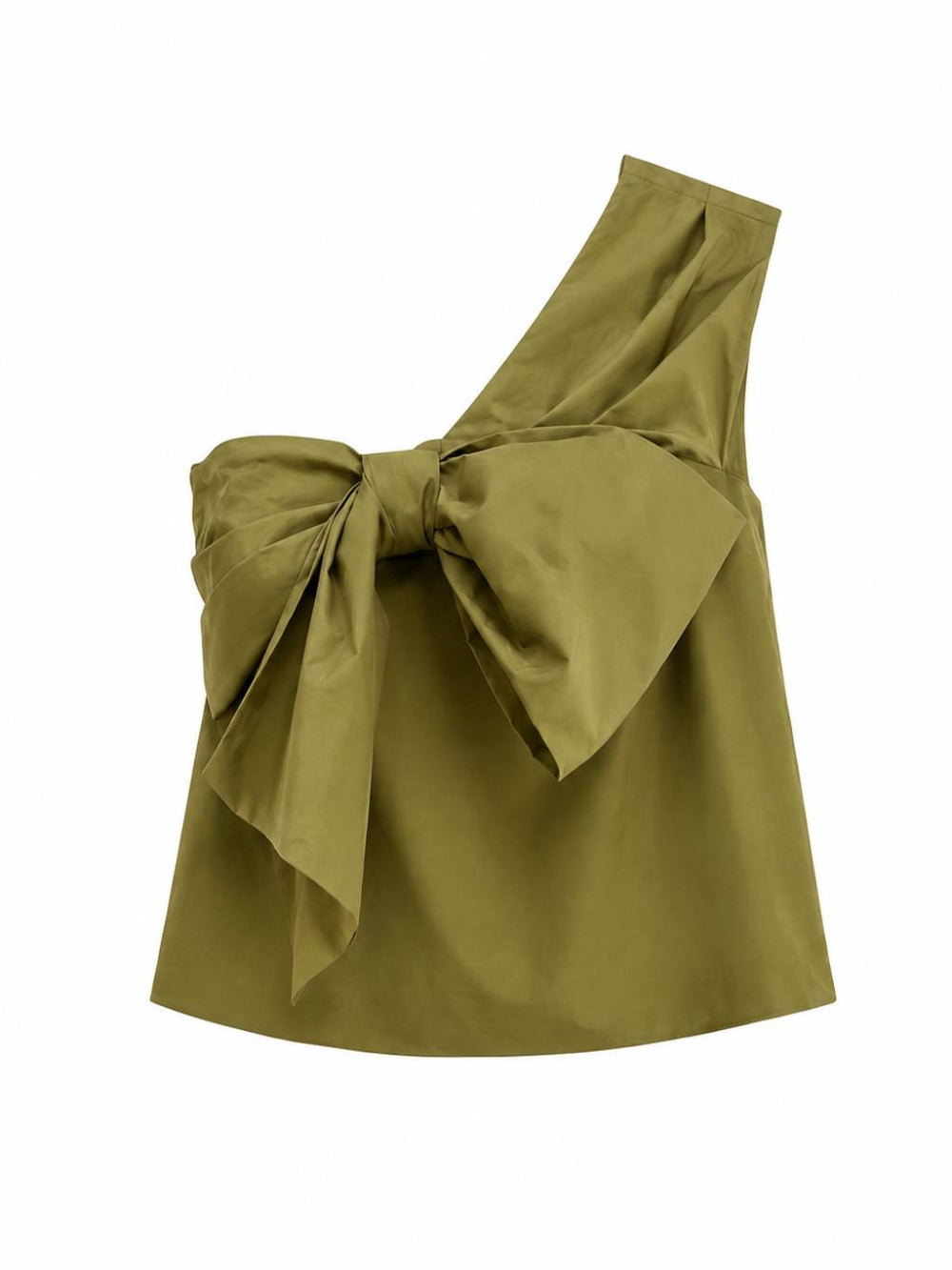 ONE-SHOULDER BOW TOP