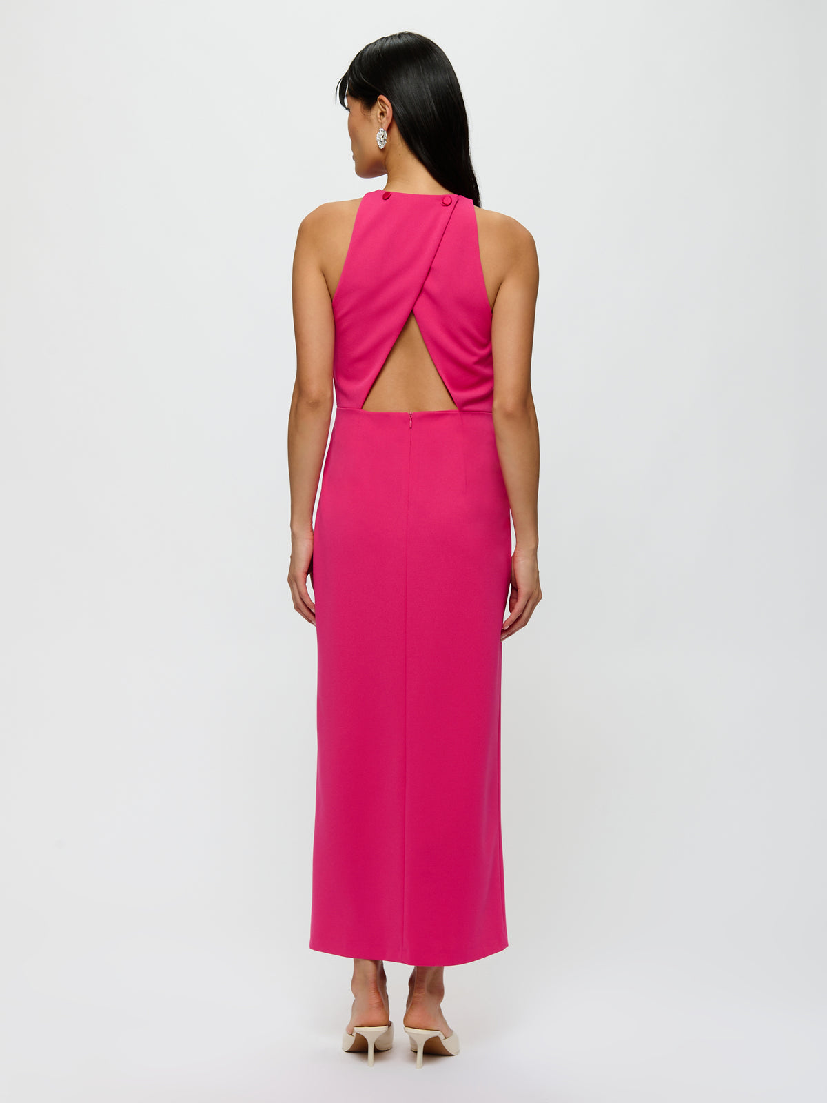 Robe longue sans manches
