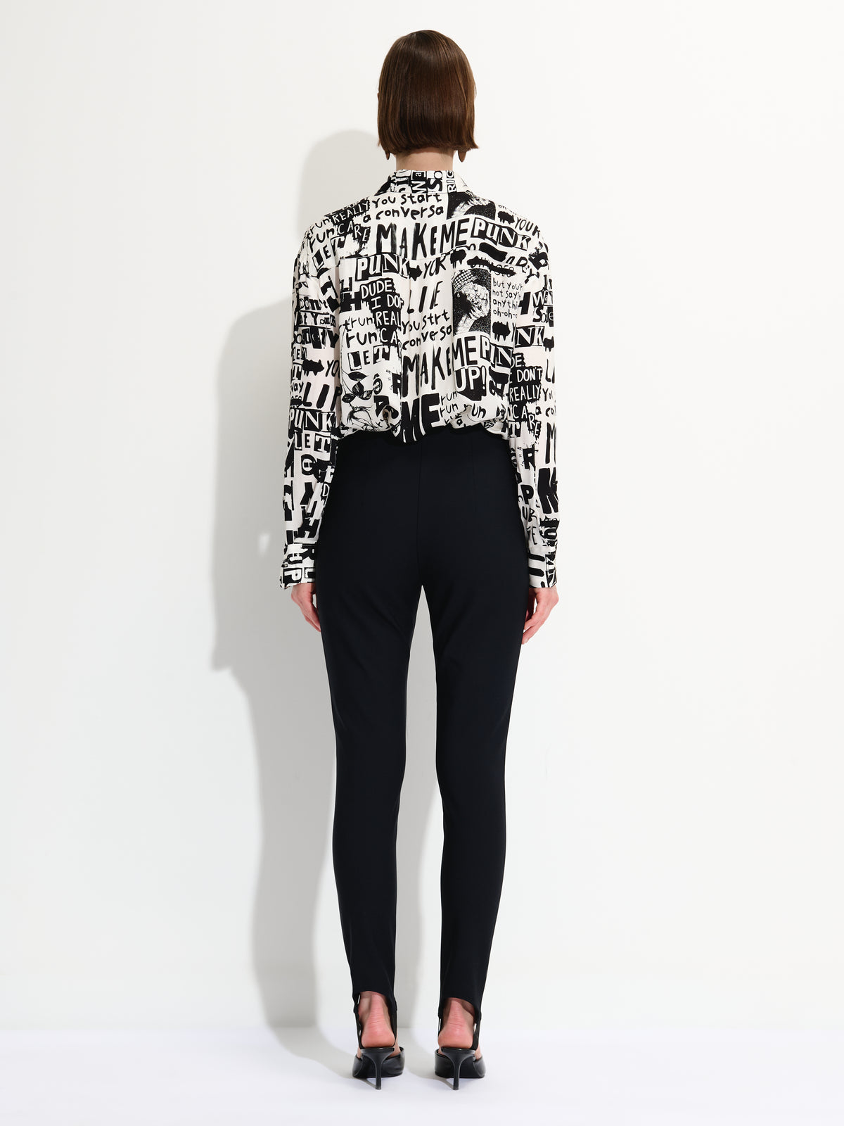 Stirrup Mid-rise Leggings - Maska