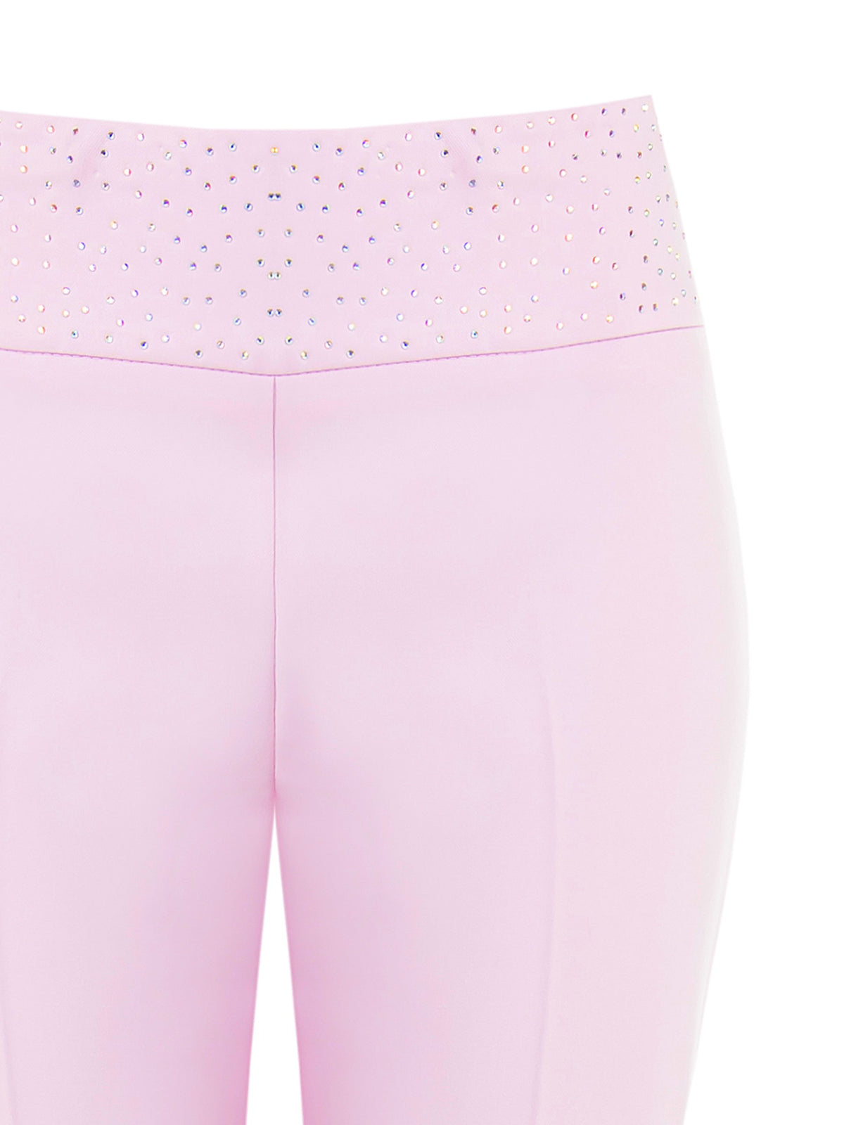 Straight Trousers with Rhinestones - Maska