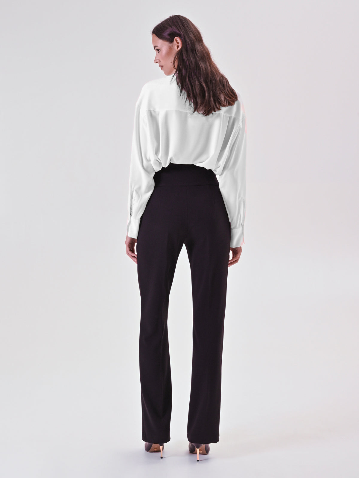 Trousers with Decorative Buttons - Maska