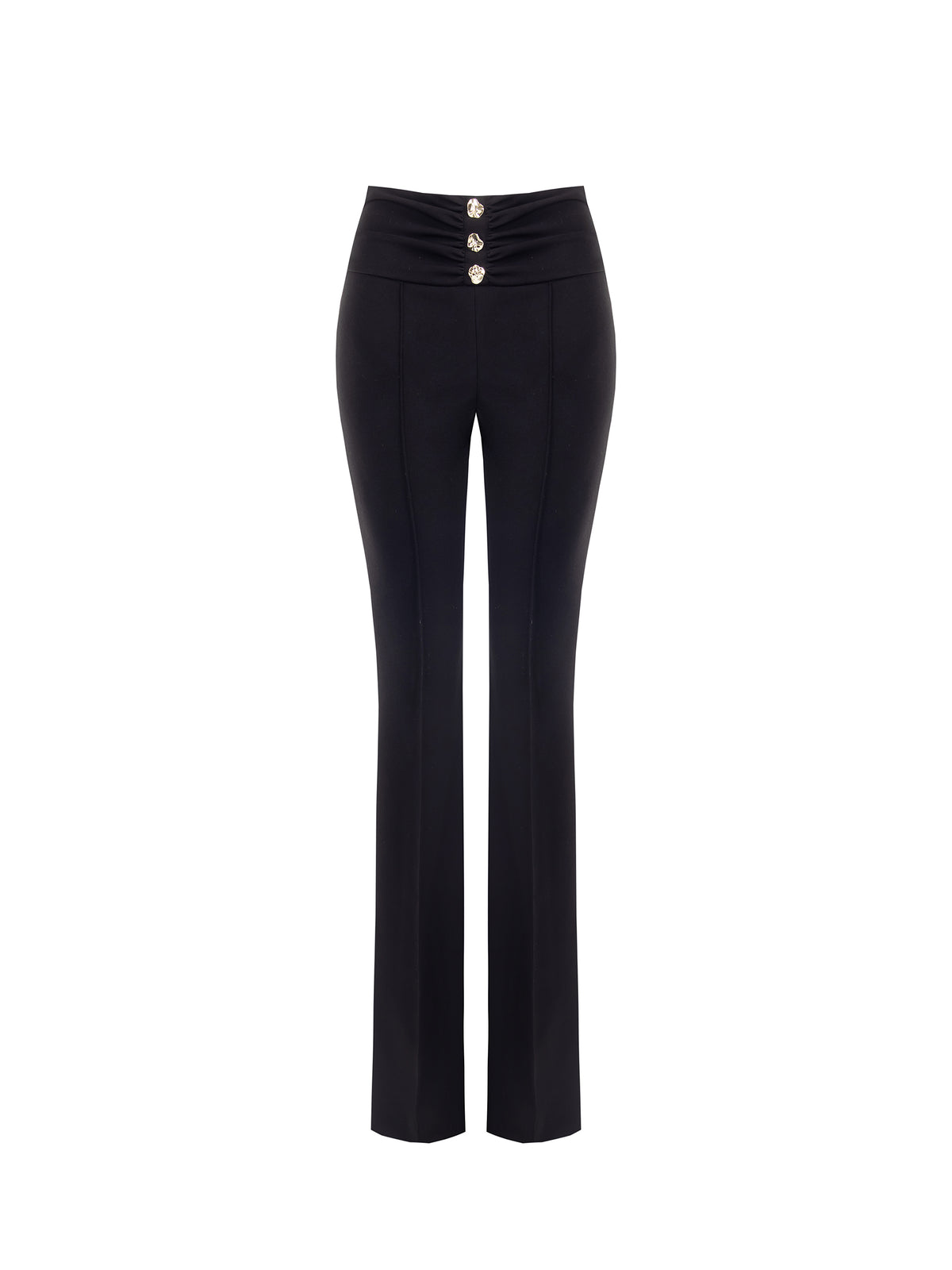 Trousers with Decorative Buttons - Maska
