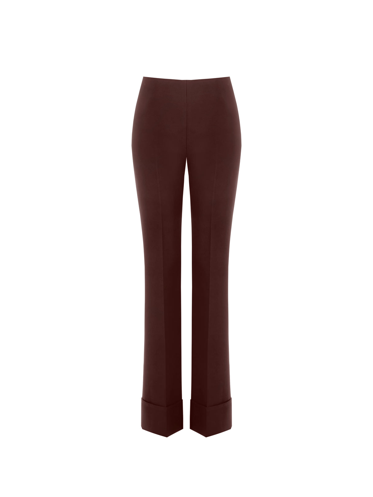 Wide Trousers with Maxi Turn-Up in Technical Fabric - Maska