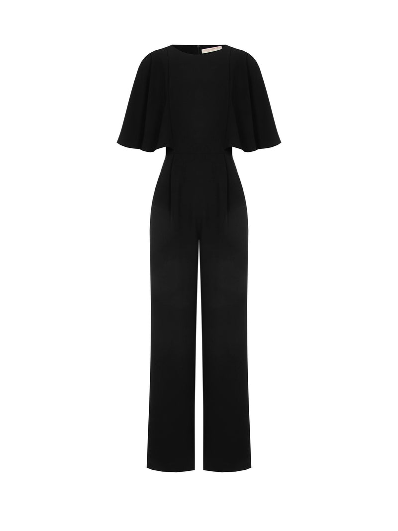 Jumpsuit with bell sleeves
