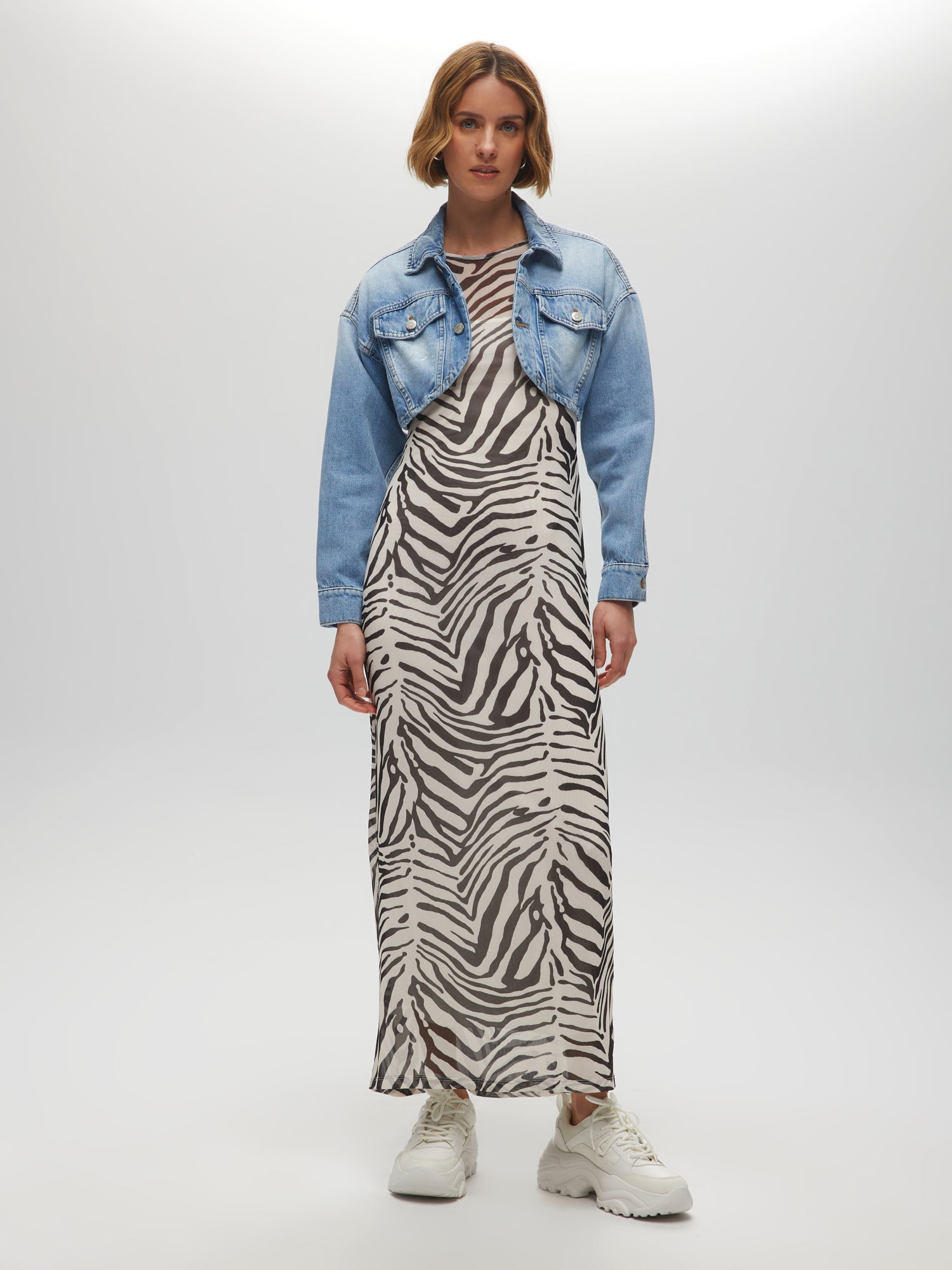 Cropped Denim Jacket