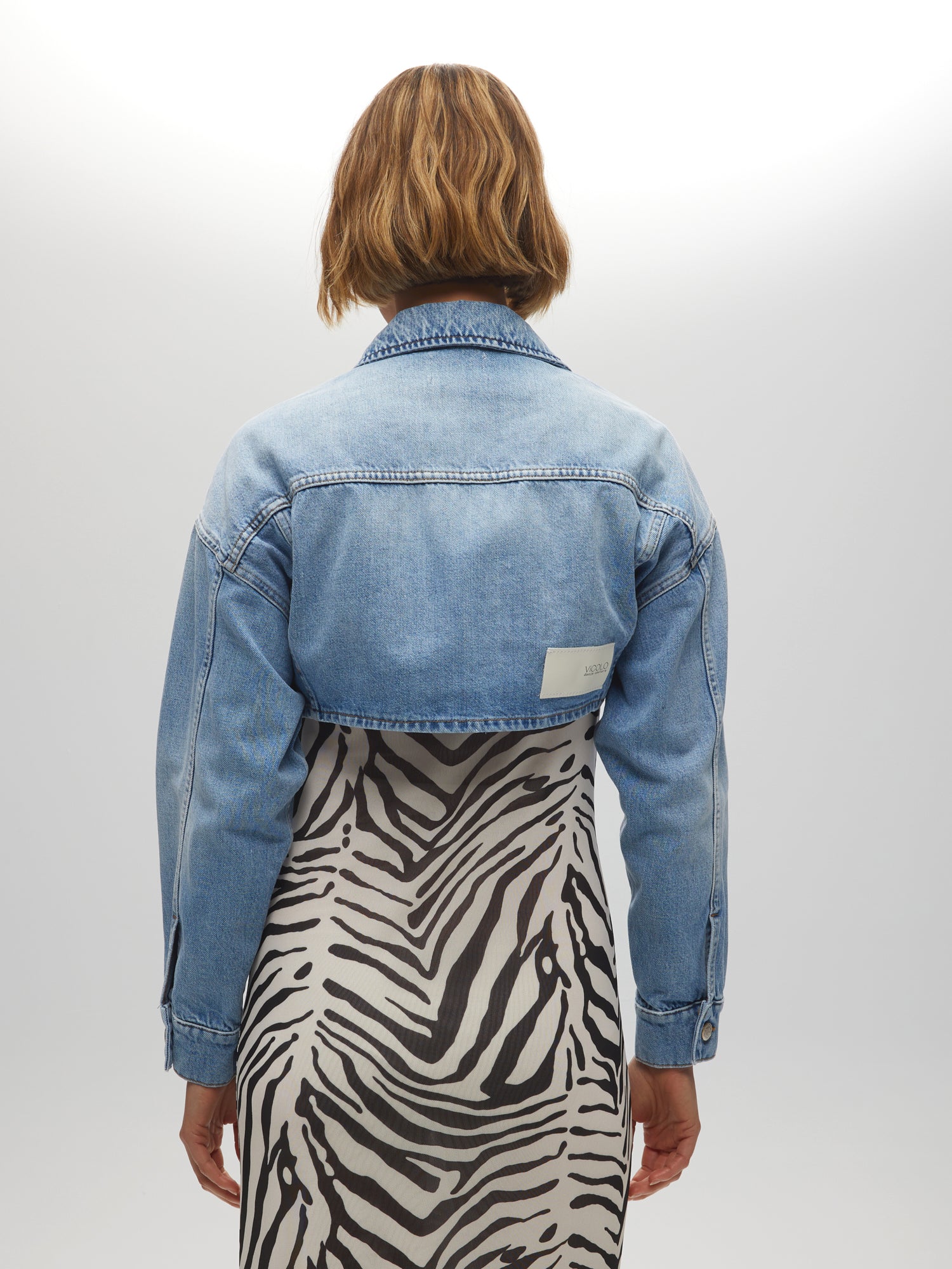 Cropped Denim Jacket