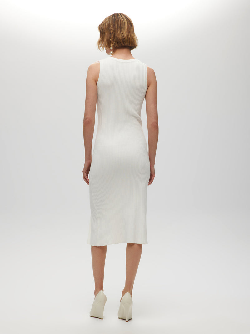 Ribbed Knitted Dress