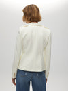 Double Breasted Shoulder Pad Blazer