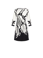 A-line Dress with Digital Print S WHITE DRESS Maska
