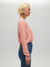Asymmetric cut out sweater O/S SALMON Shirts & Tops Maska