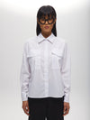 Basic button down shirt S WHITE Shirts & Tops Maska