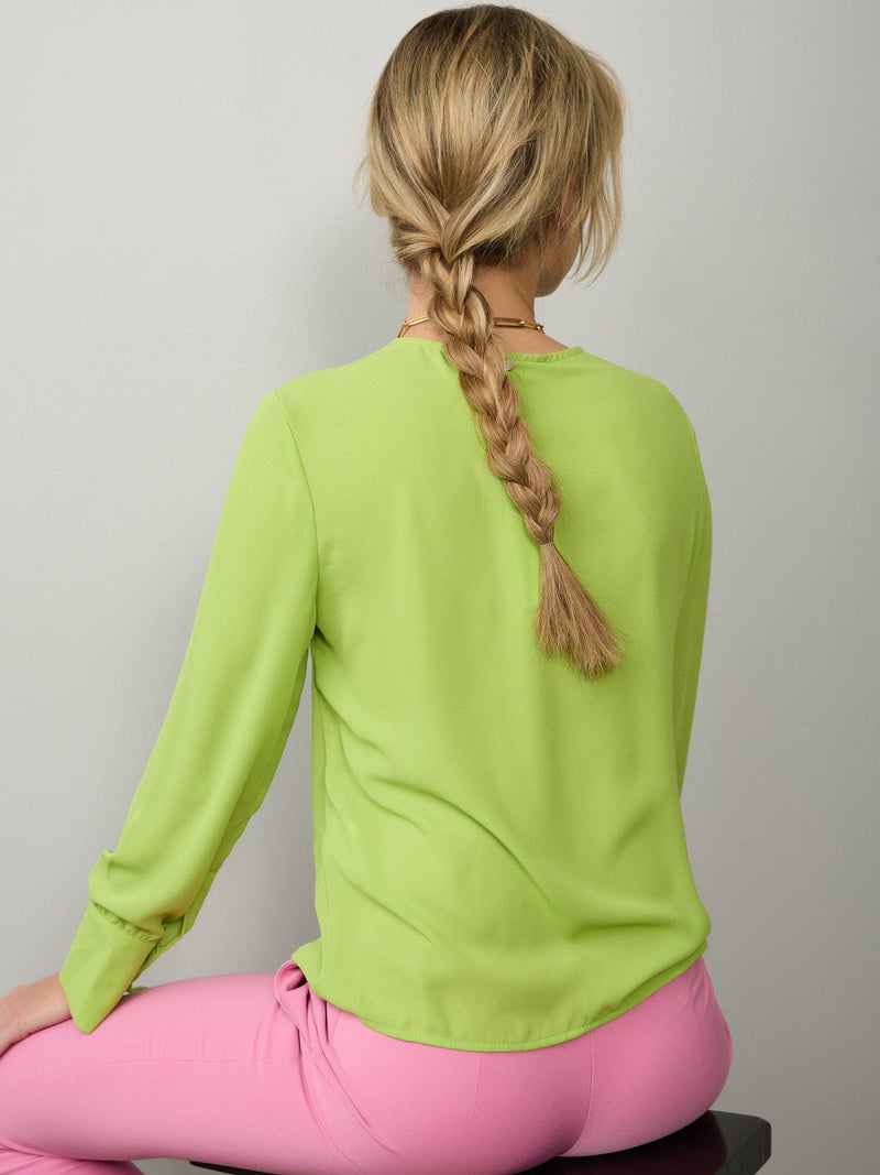 Blouse with keyhole detail TOP Maska