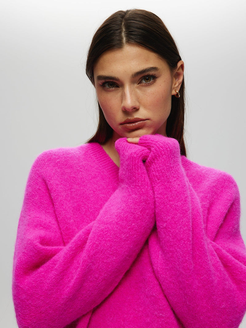 Pull Cosy O/S FUCHSIA TOP Maska