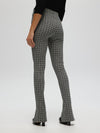 Diamond Print Trousers WHITE PANTS Maska