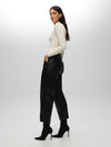 Faux Leather Pants BLACK PANTS Maska