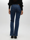Flared Low Waist Jeans BLUE PANTS Maska