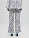 Floral print trousers WHITE PANTS Maska