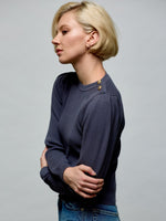 Long Sleeves Ribbed Top O/S TOP Maska