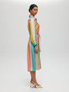 Multicolor striped dress MULTI DRESS Maska