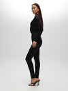 Satin Jumpsuit BLACK JUMPSUIT Maska