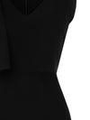 Sheath Dress in Scuba Crepe BLACK DRESS Maska