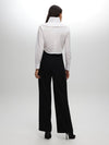 Side Button Trousers BLACK PANTS Maska