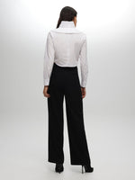 Pantalon boutonné sur le côté PANTALON NOIR Maska