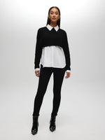 Jean noir moulant PANTALON NOIR Maska
