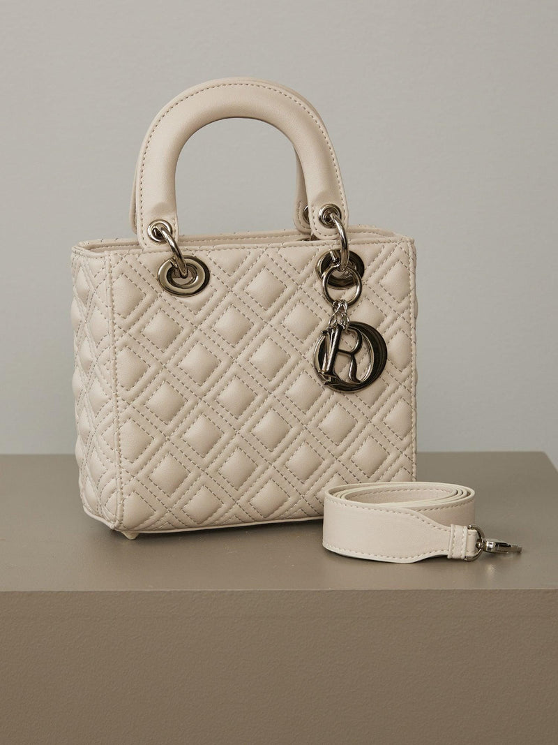 Small leather handbag O/S WHITE BAG Maska