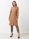 Wool-blend Coat S CAMEL COAT Maska